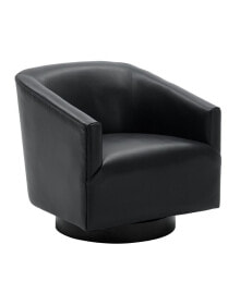 Gaven Wood Base Swivel Chair