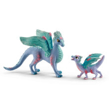 Schleich bayala Blossom dragon mother and child 70592