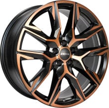 Колесный диск литой Ronal R71 jetblack-copper matt 8.5x20 ET45 - LK5/108 ML68