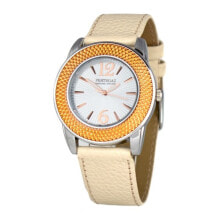 Женские наручные часы Жеснкие часы аналоговые бежевый браслет Pertegaz