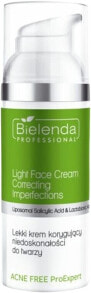 Creme mit Säuren gegen Unvollkommenheiten - Bielenda Professional Acne Free Pro Expert Light Face Cream Correcting Imperfections