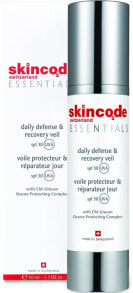 Feuchtigkeitsspendende Tagescreme mit Ozonschutzkomplex SPF 30 - Skincode Essentials Daily Defense and Recovery Veil SPF 30