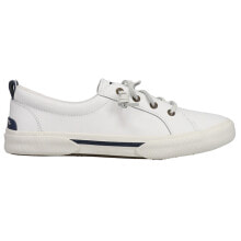 Купить женские кроссовки и кеды Sperry: Sperry Pier Wave Ltt Lace Up Womens White Sneakers Casual Shoes STS85749