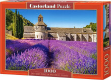 Детские развивающие пазлы Castorland Puzzle 1000 Lavender Field in Provence