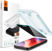 Spigen Spigen Glass tR EZ Fit HD (Privacy) 1 Pack, transparency - iPhone 16 Pro Max