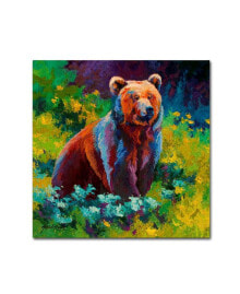 Trademark Global marion Rose 'Wildflower Grizz' Canvas Art - 18