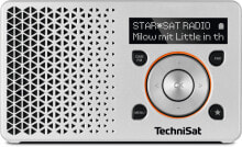 Радиоприемники TechniSat DigitRadio 1 Портативный Цифровой Оранжевый, Серебристый 0003/4997