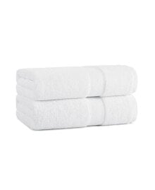 Aston and Arden aston & Arden Egyptian Cotton Luxury Bath Towels (Pack of 2), 600GSM, Seven Color Options, Jacquard Dobby Border, 30x54