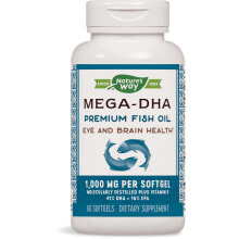 Рыбий жир и Омега 3, 6, 9 Nature's Way Super Fisol Fish Oil Рыбий жир для сердечно-сосудистого и суставного здоровья 60 гелевых капсул
