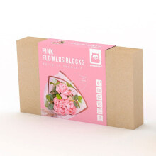 EUREKAKIDS Building blocks bouquet of pink flowers 234 pieces