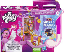 Купить развивающие игровые наборы и фигурки для детей Hasbro: Figurka Hasbro My Little Pony Mini World Magic Compact Creation Zephyr Heights Toy - Portable Playset, Pipp Petals Pony, Kids Ages 5+, Animal, 5 yr(s), Multicolour