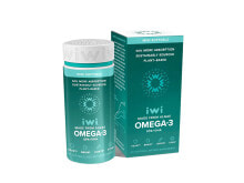 Рыбий жир и Омега 3, 6, 9 iWI Omega-3 EPA + DHA Омега 3 на основе водорослей 60 мини гелевых капсул