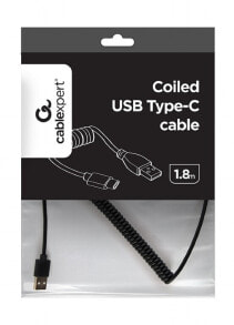 USB Type-C Kabel 1.8 m schwarz - CC-USB2C-AMCM-6 - Cable - Digital