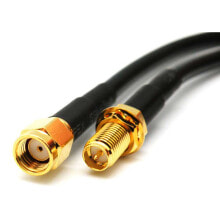 EUROCONNEX 0710 R/P SMA Male To Female Connector 2 m