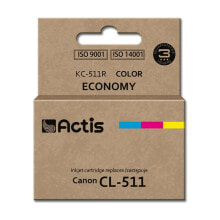 Купить картриджи для принтеров Actis: Картридж с оригинальными чернилами Actis KC-511R Розовый/Желтый