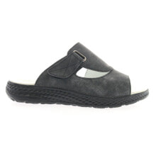 Купить черные женские сандалии Propet: Propet Travelactiv Sedona Slide Womens Black Casual Sandals WST011PBLK