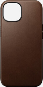 Nomad Nomad Modern Leather Case, brown - iPhone 15