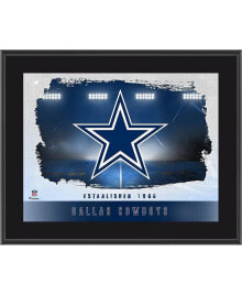 Fanatics Authentic dallas Cowboys Framed 10.5'' x 13'' x 1'' Sublimated Horizontal Team Logo Plaque