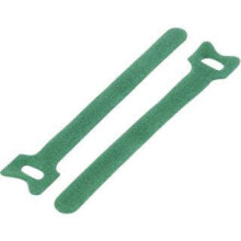 Изделия для изоляции, крепления и маркировки conrad TC-MGT-210GN203 стяжка для кабелей Стяжка-липучка для кабелей Зеленый 1593271