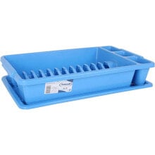 TONTARELLI Scola Dish Drainer+Tray 45x26 cm