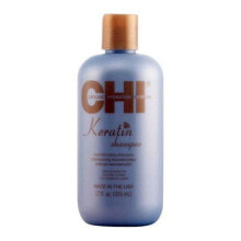 Шампуни для волос Chi Keratin Shampoo Восстанавливающий кератиновый шампунь для поврежденных волос  355 мл