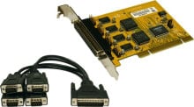 Купить платы расширения Exsys: Kontroler Exsys PCI /RS232 (EX-41054)