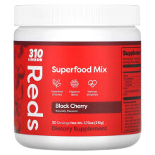 310 Nutrition, Reds, Superfood Mix, Black Cherry, 7.73 oz (219 g)