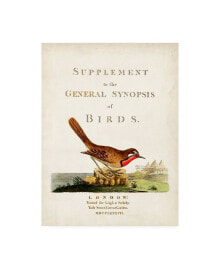 Trademark Global john Latham General Synopsis of Birds Canvas Art - 36.5