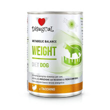 Купить товары для собак DISUGUAL: DISUGUAL Weight Management Diet Turkey 6x400g Wet Dog Food