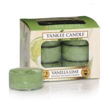 Aromatic tealights Vanilla Lime 12 x 9.8 g