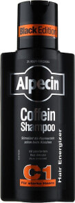 Shampoo mit Koffein gegen Haarausfall - Alpecin C1 Caffeine Shampoo Black Edition