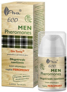 Langanhaltende feuchtigkeitsspendende Gesichtscreme - Ava Laboratorium Eco Men Pheromones Gin Toniq Cream