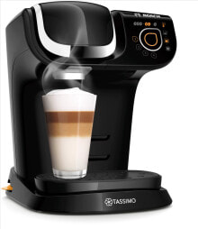 Coffee makers and coffee machines bosch My Way 2 - Pod coffee machine - 1.3 L - Coffee pod - Black,Chrome