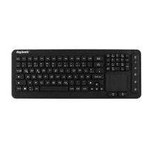 Клавиатуры keySonic KSK-6231INEL клавиатура USB QWERTZ Немецкий Черный KSK-6231 INEL