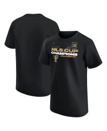 Boys and Girls Preschool Black LAFC 2022 MLS Cup Champions Locker Room T-shirt купить онлайн