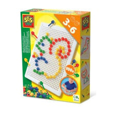 SES CREATIVE Mosaic board compact 100 pieces