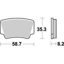 Запчасти и расходные материалы для мототехники mOTO-MASTER KTM 096621 Sintered Brake Pads
