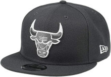 Мужские бейсболки New Era Chicago Bulls Graphite Edition 9Fifty Snapback Cap - NBA Cap