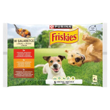 PURINA NESTLE Friskiesjelly 4x85g wet dog food