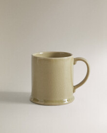 Glazed stoneware mug