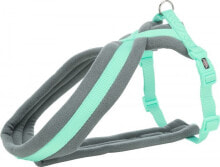 Шлейки для собак Trixie Premium dog touring harness, mint color, S: 35–65 cm / 20 mm