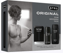 STR8 Original - Duftset (After Shave Lotion 100ml + Deospray 150ml + Duschgel 250ml)