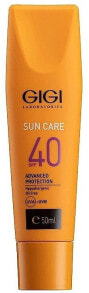 Ultra leichte hypoallegene feuchtigkeitsspendende Sonnenschutzemulsion für das Gesicht SPF 40 - Gigi Sun Care Ultra Light Facial Sun Screen SPF-40