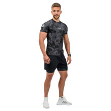 Купить мужские спортивные футболки и майки NEBBIA: Футболка сжатия NEBBIA Camouflage Compression Maximum 338 для мужчин