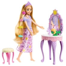 DISNEY PRINCESS Rapunzel With Dressing Table Doll