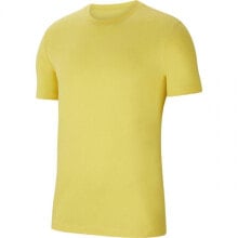 Женские кроссовки мужская футболка спортивная желтая Nike Park M CZ0881-719