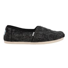 Купить женская спортивная обувь TOMS: TOMS Alpargata Gamma Slip On Womens Black Sneakers Casual Shoes 10018974T