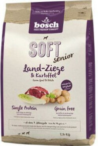 Сухие корма для собак Сухой корм для собак Bosch, для чувствительных, козлятина и картофель, 1 кг