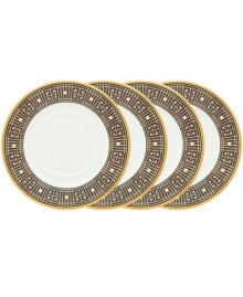 Noritake infinity 4 Piece Saucer Set, Service for 4