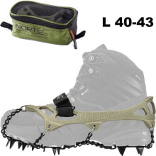 Cats and snowshoes for mountaineering and rock climbing